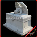 Antique Excellent Carved Stone Marble Cemetery Statues